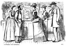 A Struggle for Supremacy 1875 (1891). Artist: George du Maurier