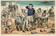 A Strange Case of Epizooty, from Puck, n.d. Creator: Joseph Keppler