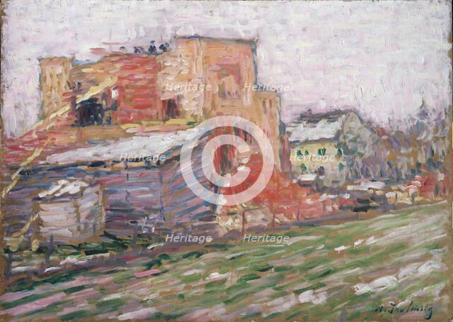 A street, 1905. Artist: Javlensky, Alexei, von (1864-1941)