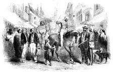 A Street at Constantinople, 1856. Creator: Unknown