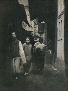 A Street In China c1927, (1927). Artist: Reginald Belfield