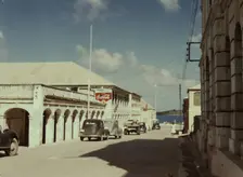 A street in a town of the Virgin Islands, Christiansted, Saint Croix, 1941. Creator: Jack Delano