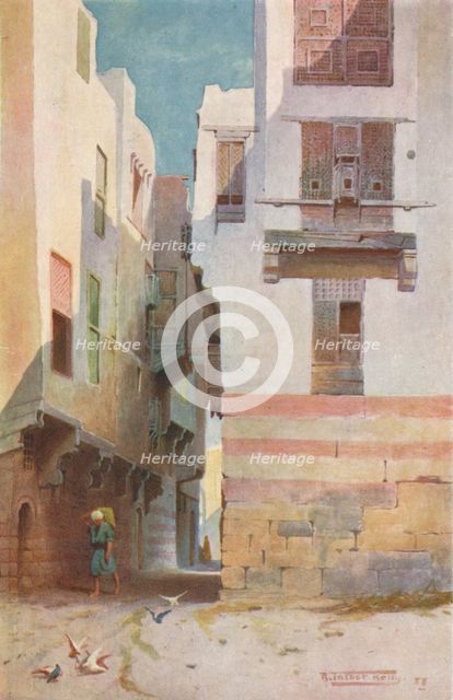 'A Street in Bulak', c1880, (1904). Artist: Robert George Talbot Kelly.