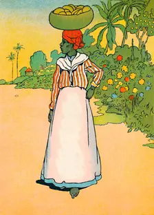 A Street in Jamaica 1912. Artist: Charles Robinson