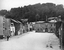 A street in Montgomery, Wales, 1924-1926. Artist: E Bastard