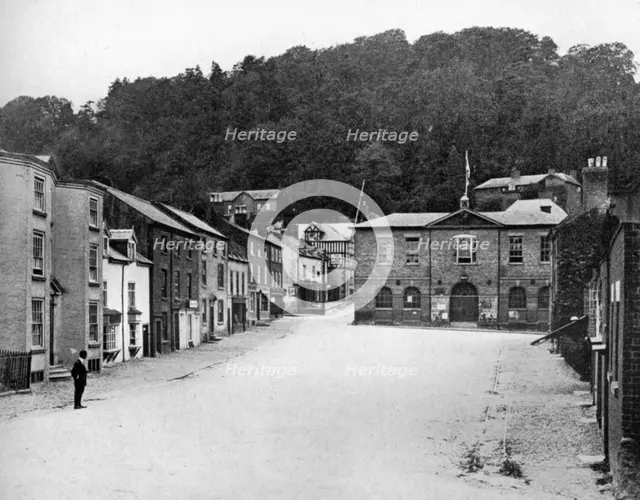 A street in Montgomery, Wales, 1924-1926. Artist: E Bastard