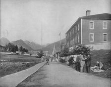 A Street in Sitka, Alaska c1897. Creator: Unknown