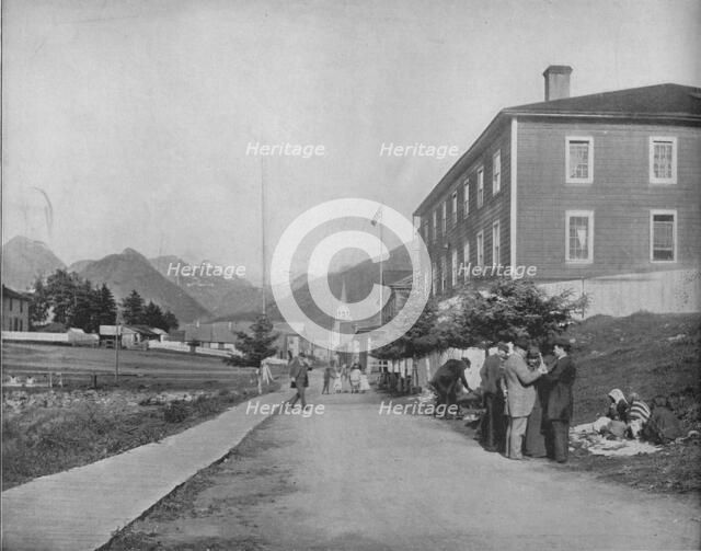 'A Street in Sitka, Alaska', c1897. Creator: Unknown.