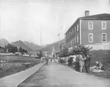 A street in Sitka, Alaska, USA, c1900. Creator: Unknown