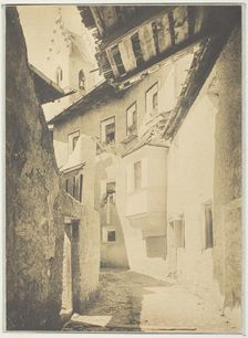 A Street in Sterzing, The Tyrol, 1890. Creator: Alfred Stieglitz
