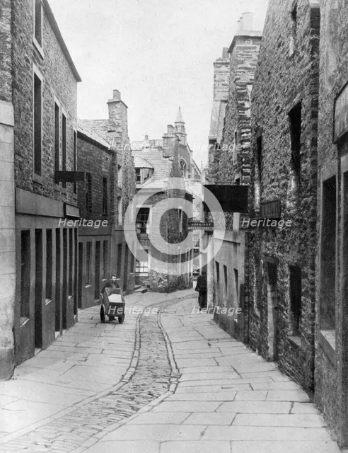A street in Stromness, Orkney, Scotland, 1924-1926. Artist: Thomas Kent