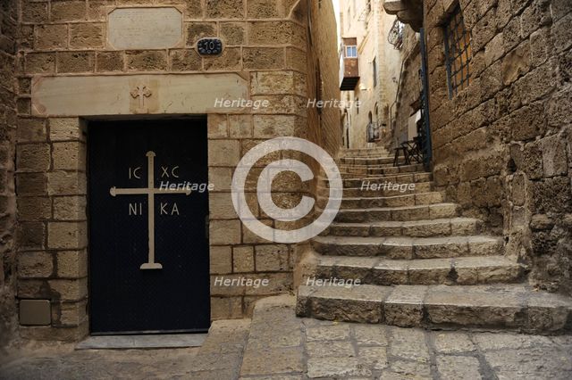 A street in the old town, Jaffa, Israel, 2013. Creator: LTL.