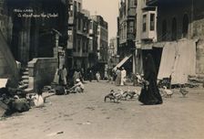 A street near the Citadel, Cairo, Egypt, 1936