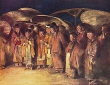 A Street Scene, Kioto c1887, (1901). Artist: Mortimer L Menpes