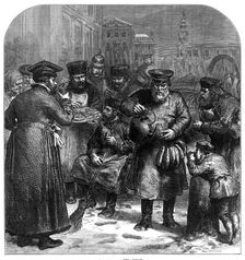 A street tea-seller, Moscow, 1874. Creator: Unknown