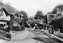 A street through Shanklin, Isle of Wight, 1890