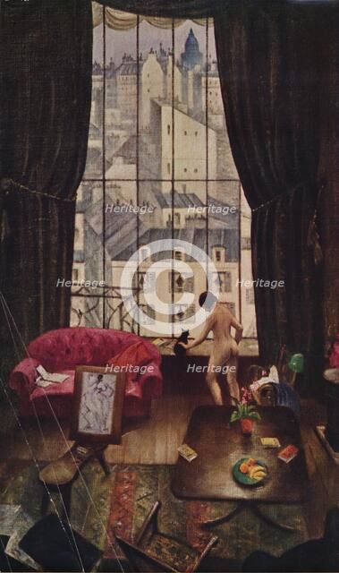 'A Studio in Montparnasse', c1926, (1935).  Creator: CRW Nevinson.