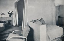 A studio living-room in one of the Isokon Lawn Road Flats, Hampstead, London 1936