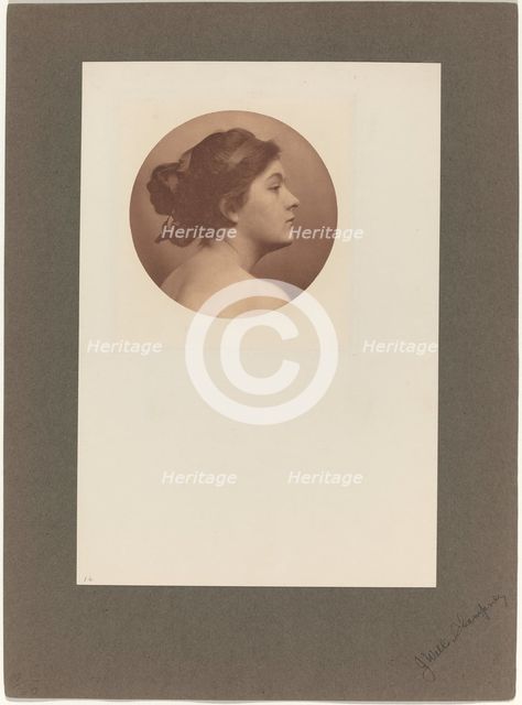 A Study, 1901. Creator: James Wells Champney.