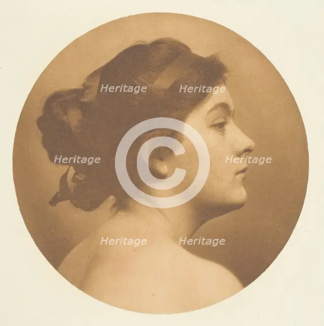 A Study, c. 1899. Creator: James Wells Champney.