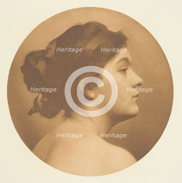A Study, c. 1899. Creator: James Wells Champney.