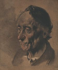 A Study c1900. Artist: Adolph Menzel
