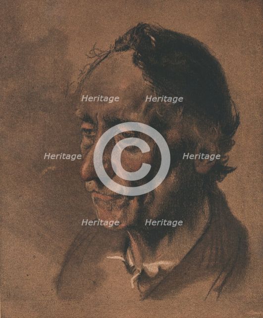 'A Study', c1900. Artist: Adolph Menzel.