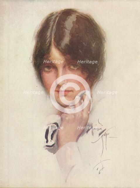 'A Study', c1914, (1914). Artist: Harrison Fisher.