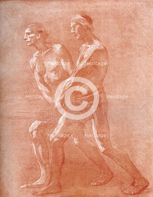 A study for 'War', c1896 (1900). Artist: Unknown
