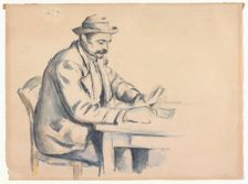 A Study for the Card Players, 1890–92. Creator: Paul Cezanne
