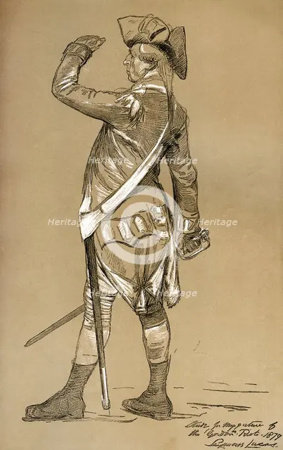 A Study for 'The Gordon Riots', 1879 (1899). Artist: Unknown