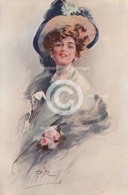 'A Study in Colour', c1908. Artist: R Ponnett.