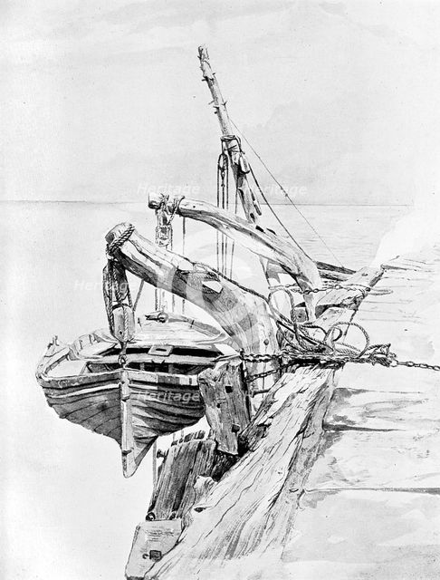 'A Study in Pencil and Water Colour', 1858 (1900). Artist: Unknown