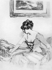 A Study late 19th century, (1913).Artist: Albert de Belleroche