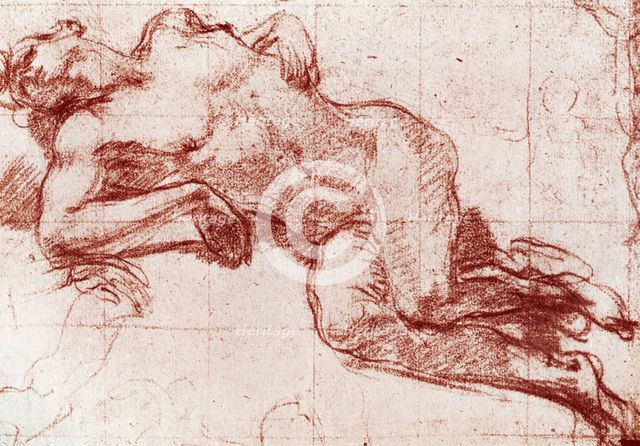 A study of a nude, 1913. Artist: John Everett Millais