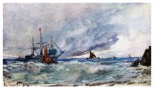 A Study of Sky and Sea from the Deck of a Vessel off Tarifa 1901