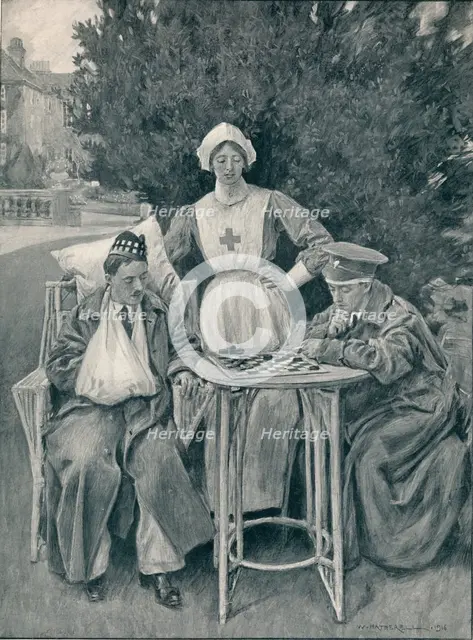 'A Study of Strategy - Stage VI' c1920. Artist: William Hatherell.