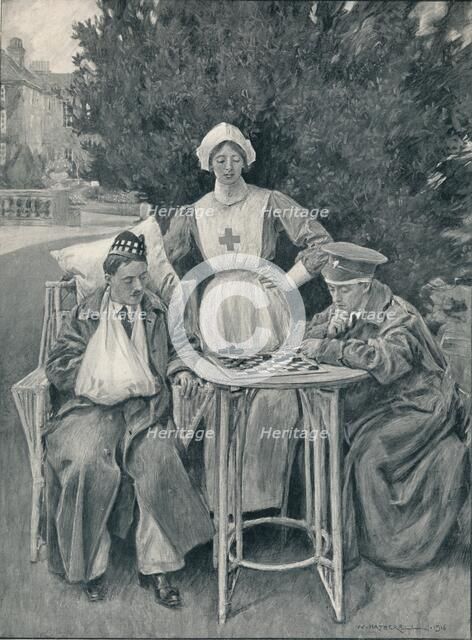 'A Study of Strategy - Stage VI' c1920. Artist: William Hatherell.