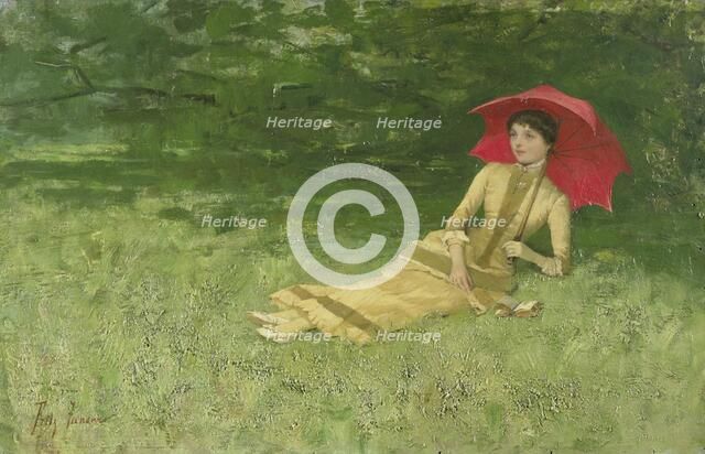 A Summer Afternoon, 1880-1890. Creator: Frits Jansen.