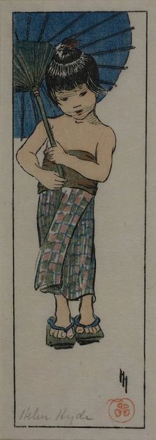 A Summer Girl, 1905. Creator: Helen Hyde