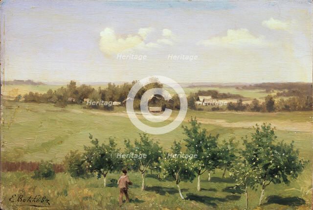 A summer day. Artist: Volkov, Yefim Yefimovich (1844-1920)