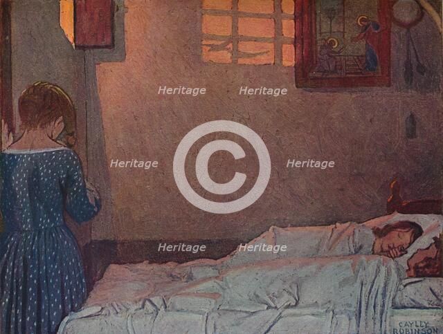 'A Summer Evening', c1910. Artist: Frederick Cayley Robinson.