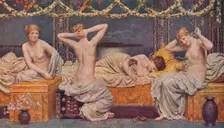 A Summer Night, 1890, (1938). Artist: Albert Joseph Moore