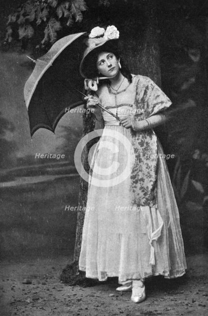 'A summer shower', 1911-1912.Artist: Frederick Downer & Sons