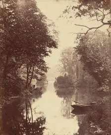 A Summer's Evening, Penllergare, August 25, 1854. Creator: John Dillwyn Llewelyn