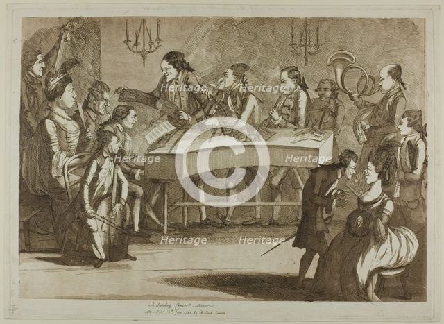 A Sunday Concert, n.d. Creator: James Bretherton.
