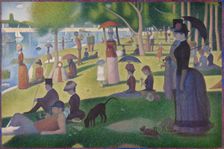 A Sunday on La Grande Jatte — 1884, 1884/86. Creator: Georges-Pierre Seurat