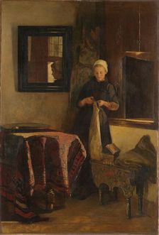 A Sunny Corner, 1850-1888. Creator: Christoffel Bisschop