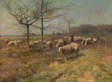 A Sunny Day in March, late 19th-early 20th century. Creator: Cornelis Van Leemputten