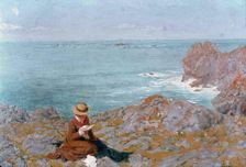 A Sunny Day in Winter, c1878. Creator: Allan James Hook